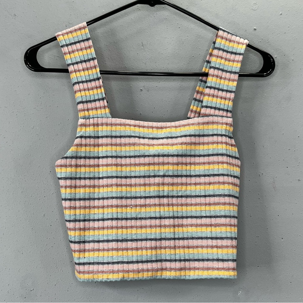 American Eagle Outfitters Colorful Striped Tank